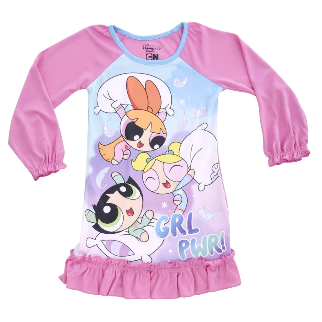 POWERPUFF GIRLS "PILLOW FIGHT" SLEEP DRESS