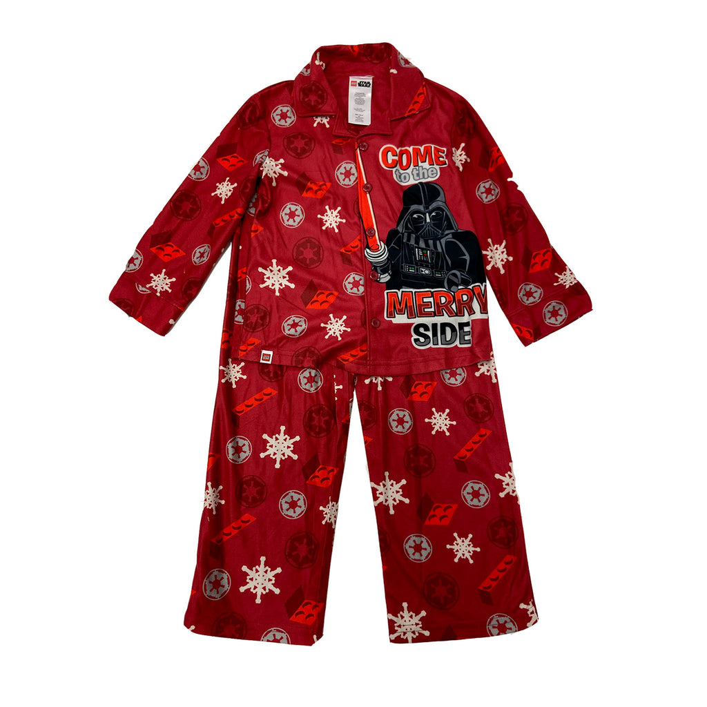Star Wars Boys' Lego Darth Vader Come to The Merry Side Pajama